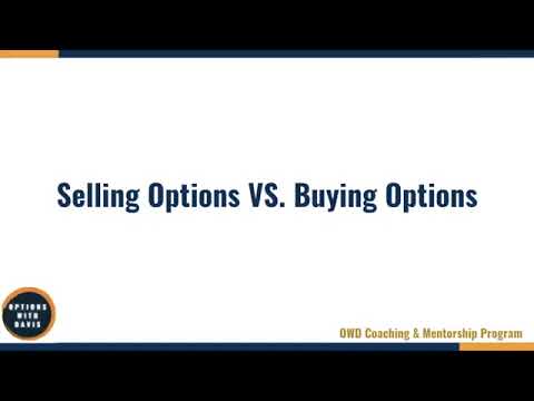 1-3 Selling Options vs Buying Options