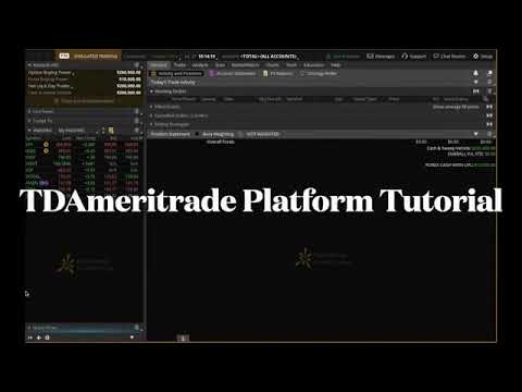 4-14   TDAmeritrade Platform Tutorial