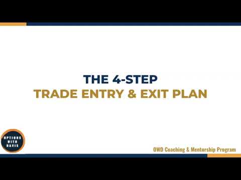 4-3   The 4 Step Trade Entry & Exit Plan