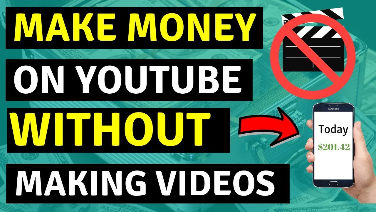 How To Make Money On Youtube Without Making Videos 🔥🔥🔥